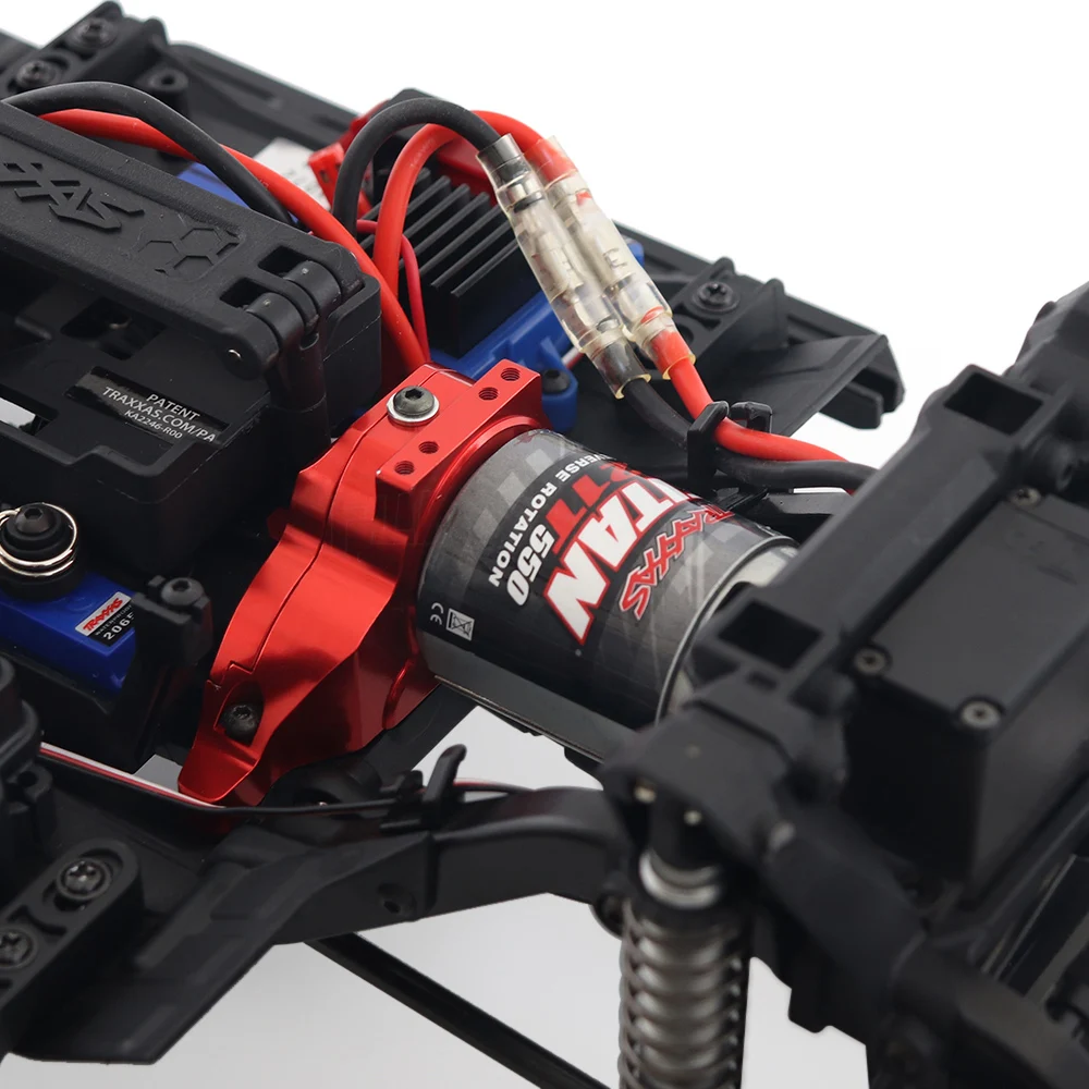 Кожух двигателя TRX4 из алюминиевого сплава радиатор для 1/10 RC Crawler Traxxas Defender Bronco