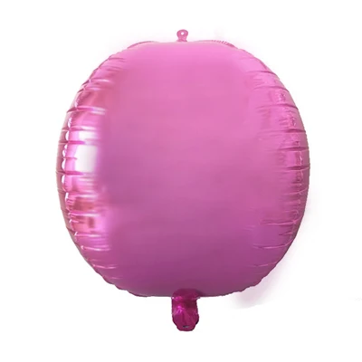Pink 1 шт Многоцветный магический градиентный алюминиевый пленочный шар для свадебного украшения, украшения для дня рождения, подарки на день детей - Цвет: Pink