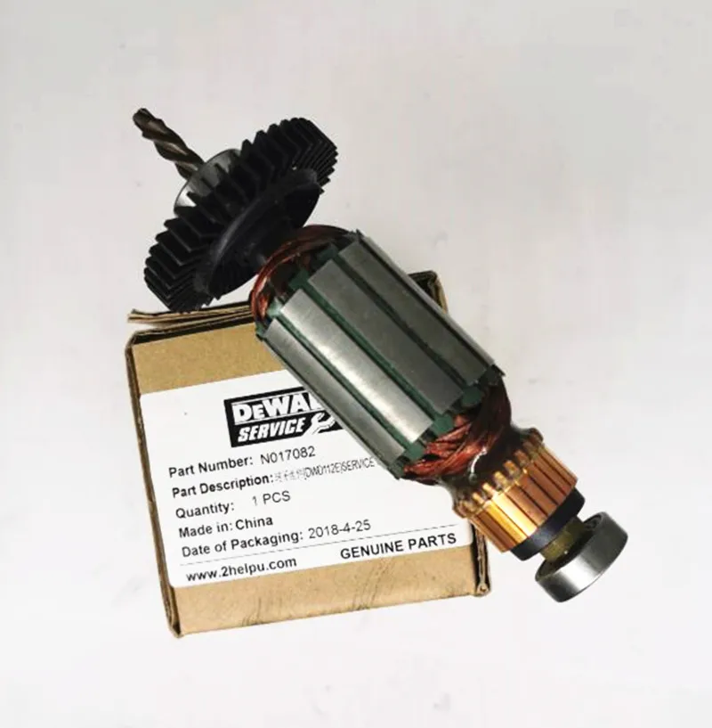 Ротор для арматуры оригинальные детали ротора N017082SV N017082 DeWALT DWD112 DWD112S DWD115KS|armature