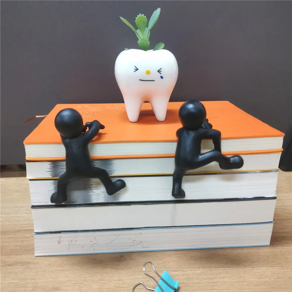 4 шт./компл. креативная кукла-горшок кунг-фу из смолы в виде злодейцев забавная