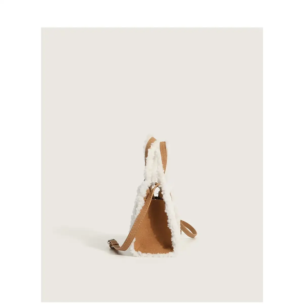 Осенне-зимняя сумка из овечьей шерсти роскошная женская сумка-тоут с логотипом TF