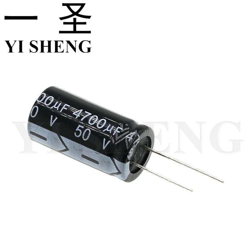 

2 шт. электролитический конденсатор 50V4700uF 18*35 мм алюминиевый электролитический конденсатор 4700 мкФ с алюминиевой крышкой, 50В