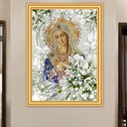 Алмазная 5D картина ARMYQZ сделай сам, Набор для вышивки крестиком с изображением лилии, мозаика квадратной формы, религиозная икона, домашнее украшение