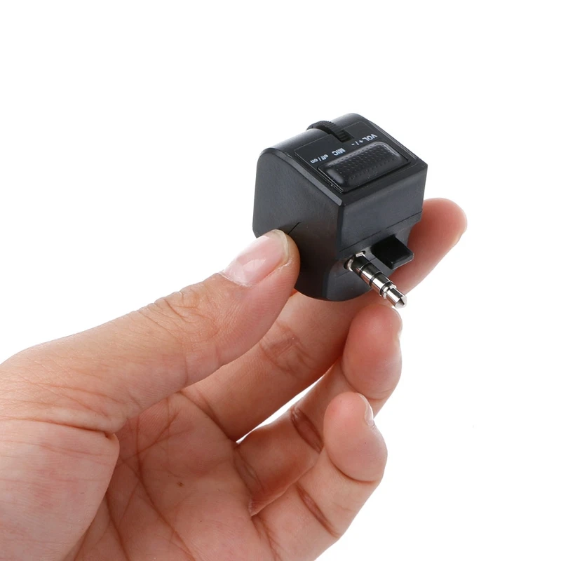 

3.5mm Audio Jack Headset Adapter With Mic Volume Control For PlayStation 4 PS4 B85B