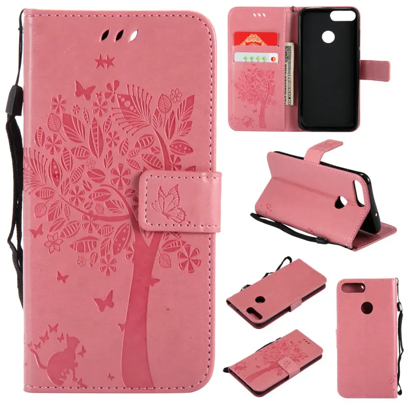 Чехол книжка для телефона Huawei P Smart 2019 защитный чехол бумажник Z смартфона Plus