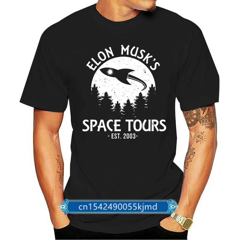 

Elon Musk'S Space Tours T-Shirt High Quality Tee Vintage Graphic Tee Shirt