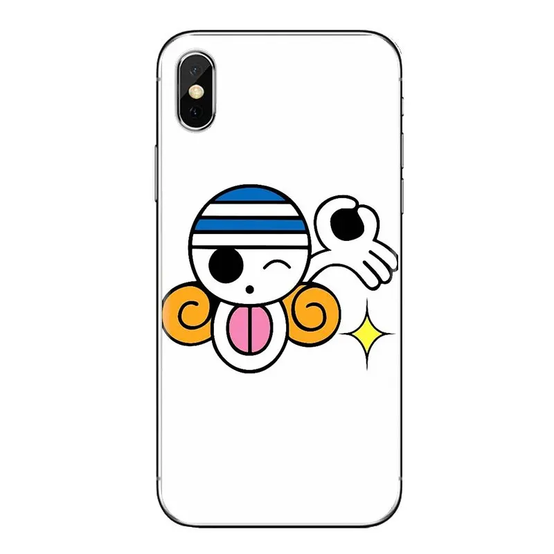 Аниме цельнокроеный нами флаг с черепом Мягкая обложка для samsung Galaxy S2 S3 S4 S5 мини S6