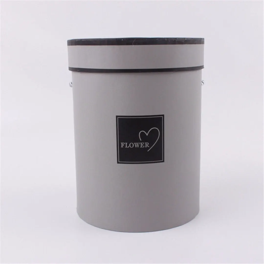 Креативные ручные круглые коробки для цветов жилых коробка флористов высокого