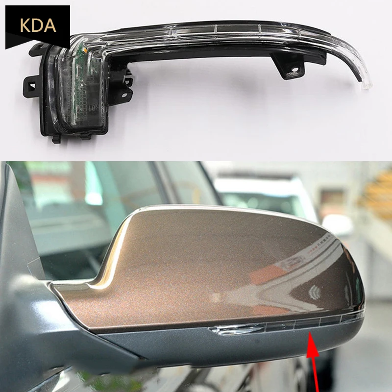 

Left Right Side LED Mirror Turn Indicator Rear View Mirror Signal Light Lamp for AUDI A3 A4 S4 B8 A5 S5 8K0949101C 8K0949102C