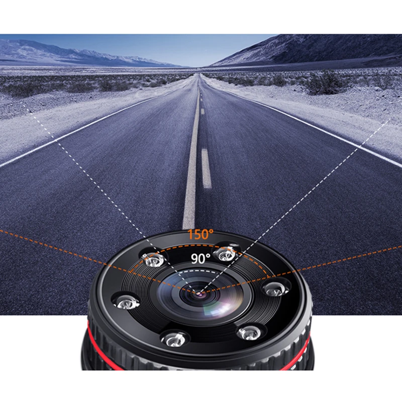 Видеорегистраторы для автомобилей Камера dash Cam 4k 3 дюймов 1080P Full HD