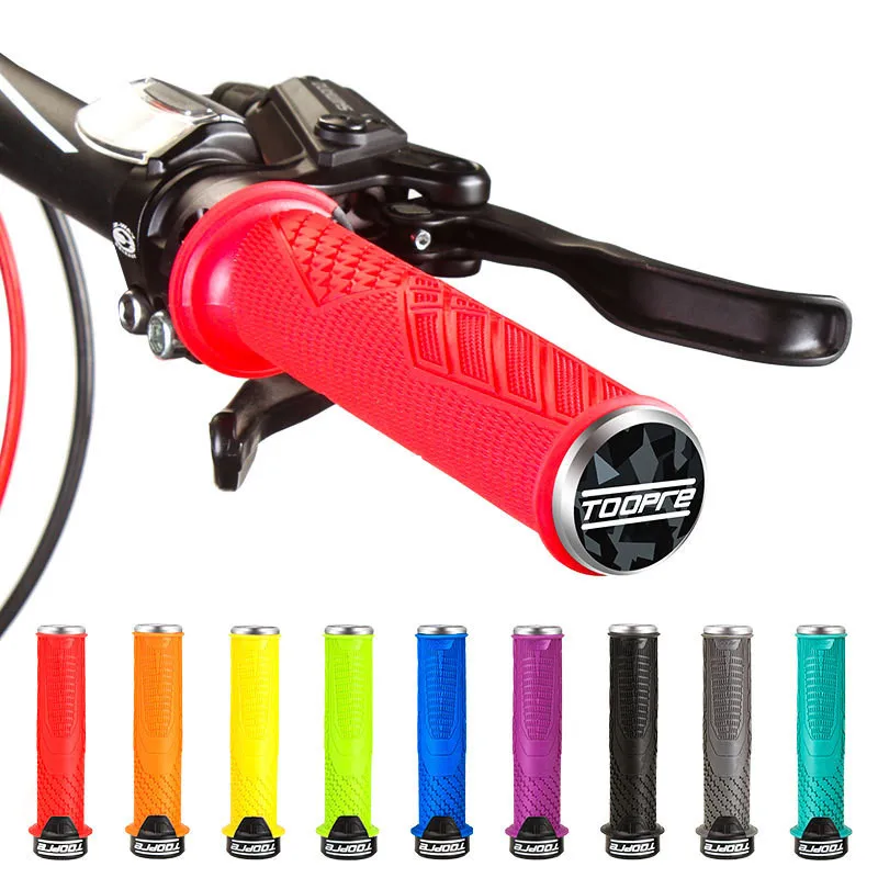 

Ульсветильник кие горные велосипедные ручки TPR резиновые Нескользящие велосипедные ручки Запираемые складные велосипедные ручки велосипе...