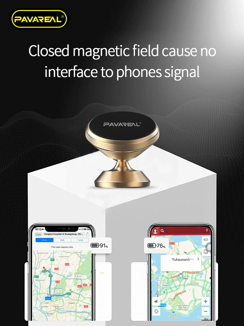 Универсальный автомобильный держатель для телефона 360 градусов GPS Сильный