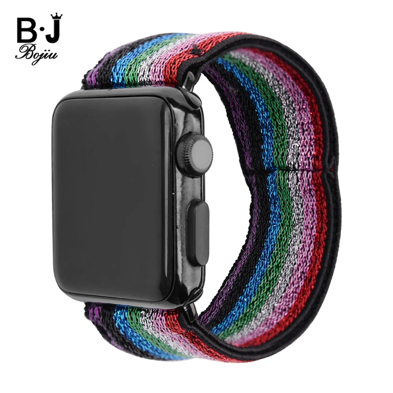 Эластичная петля Ремешки для наручных часов для Apple Watch 32 мм Магнитная Пряжка из нержавеющей стали сменные аксессуары для ремешка BC371
