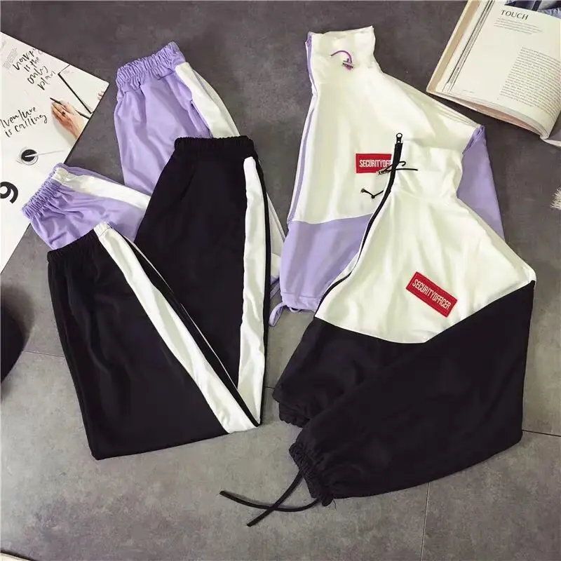 Костюм спортивный женский Повседневный из двух предметов топ и брюки короткий