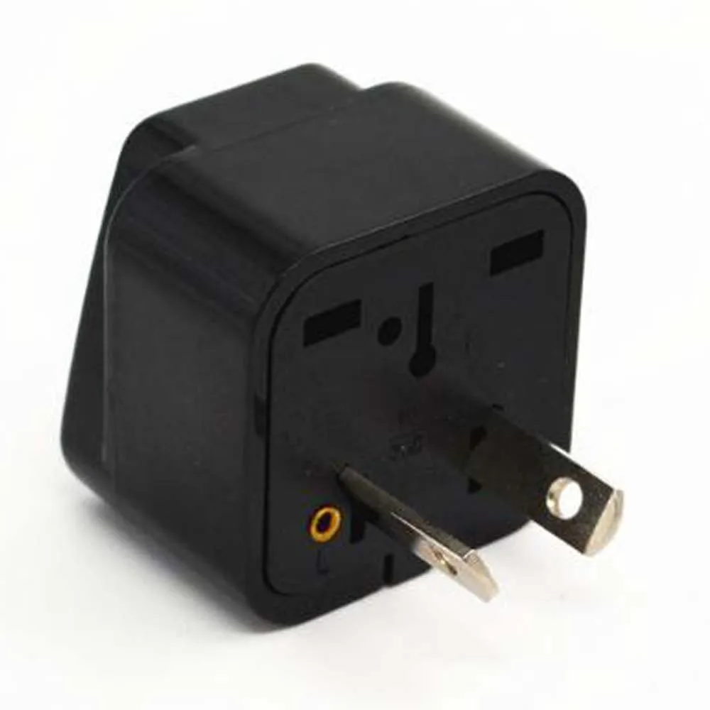 Универсальный переходник для путешествий многофункциональный из черной и белой