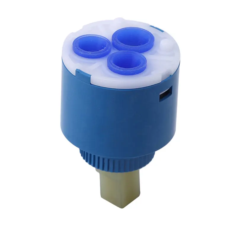 

Useful New Ceramic Disc Cartridge Mixer Faucet Thermostatic Cartridge Faucet Disc Valve PP Plastic Ceramic Cartridges For Mixer