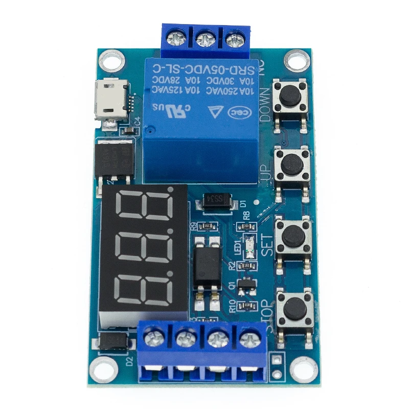 6 30 В релейный модуль переключатель Время задержки срабатывания цепи таймер