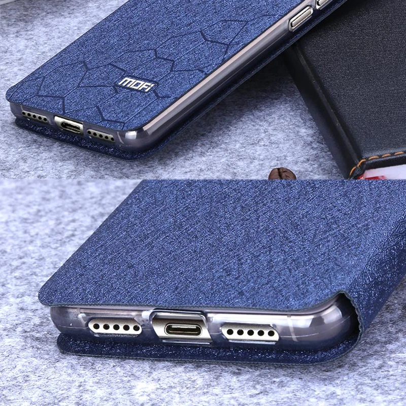 Флип-кейс для xiaomi mi max3 чехол max 3 с подставкой черная книга 6 99 дюйма tpu кожаный