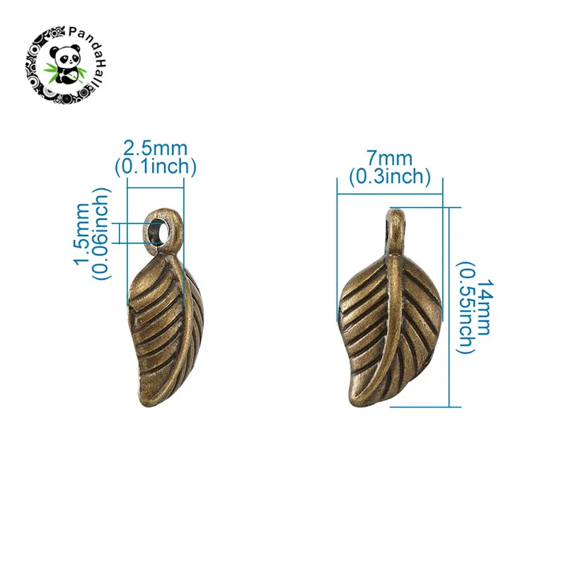 1 коробка подвески из сплава в тибетском стиле для ювелирных изделий ожерелья