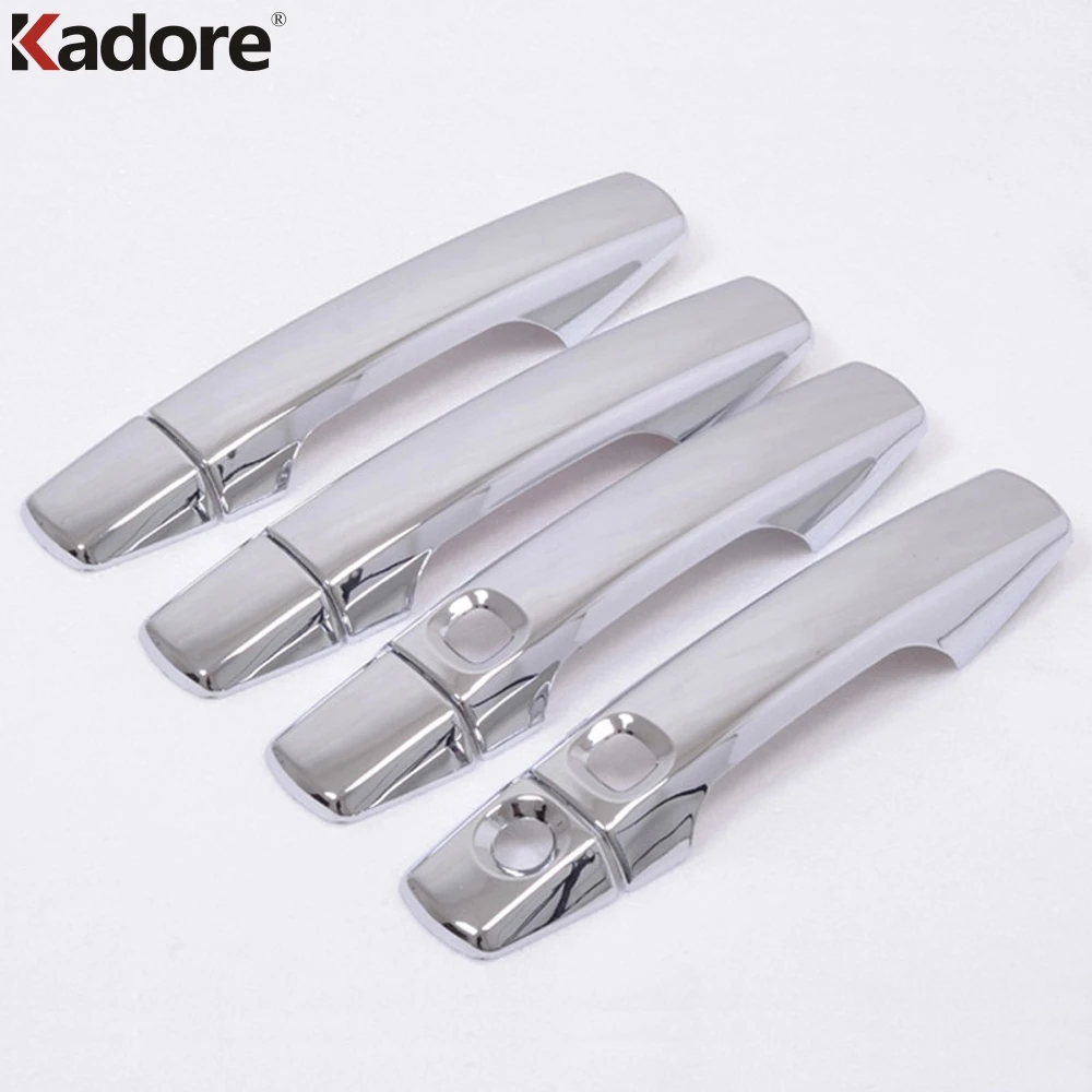 

8 шт., хромированные накладки на дверные ручки для Toyota Land Cruiser 200, J200, LC200, 2008, 2009, 2010, 2011