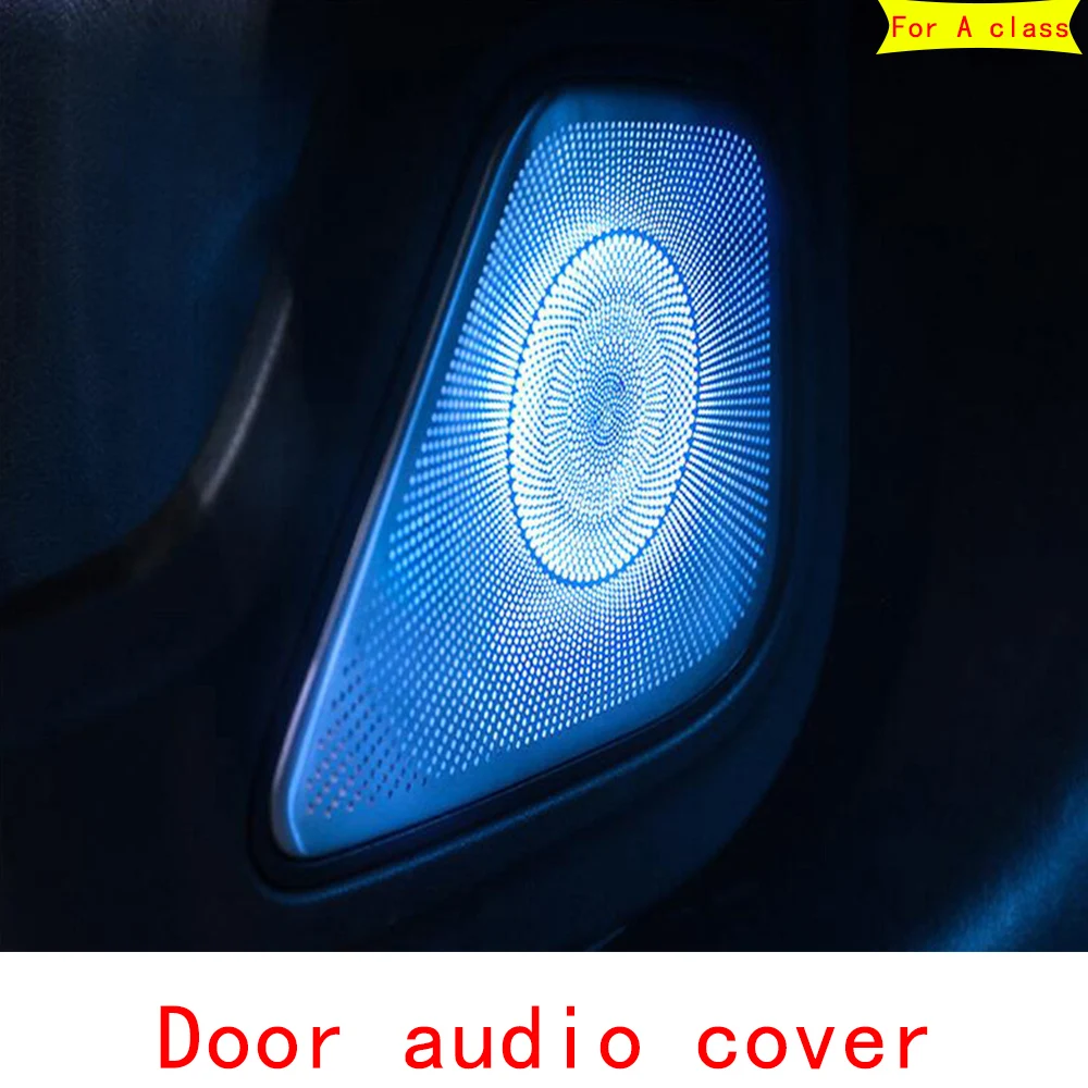 車のドアスピーカーの Led 周囲ライトカーアクセサリー Led 車スピーカーメルセデス ベンツ A クラス W177 19 年