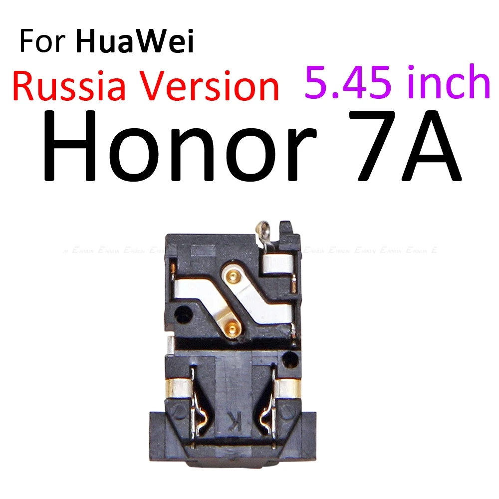 Разъем для наушников аудио гибкий порт Разъем для HuaWei Honor Play 7C 7A 7X7 S 6C 6A 6X 5C Pro Наушники запасные части - Цвет: For Honor7A 5.45inch