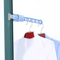 indoor balcony 5 hole clothes hanging drying rack window frame portable hanger home storage rack for home storage new