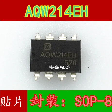 

10PCS/LOT AQW214 AQW214EH SOP-8 SMD-8