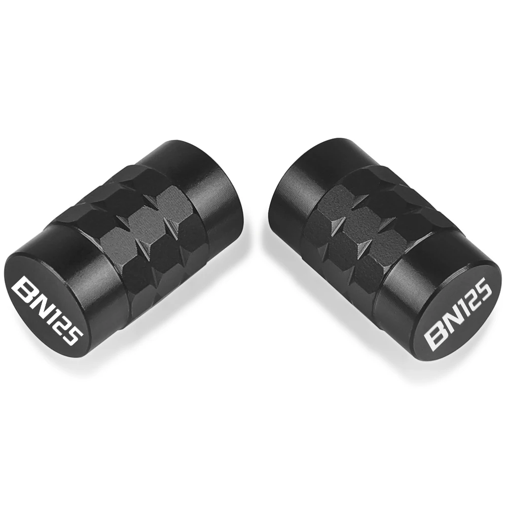 

with Logo "BN125" For BENRLLI BN125 Moto Accessorie Wheel Tire Valve stem caps Cover Air Aluminum Alloy Valve Caps Stem Cover