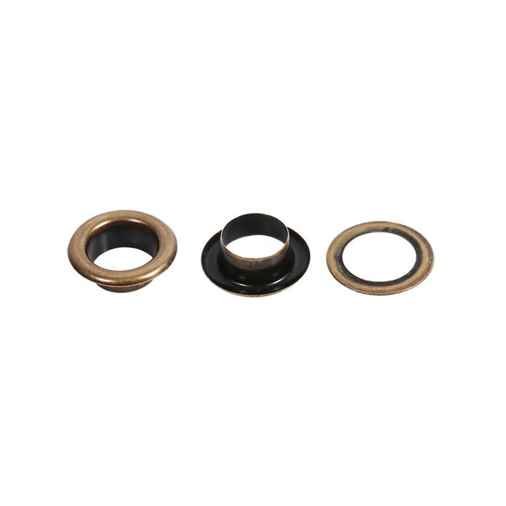 

20pcs 12mm Inside Diameter Round Bronze Eyelets Grommets Metal Eyelets Shoes Clothes Leather Crafts