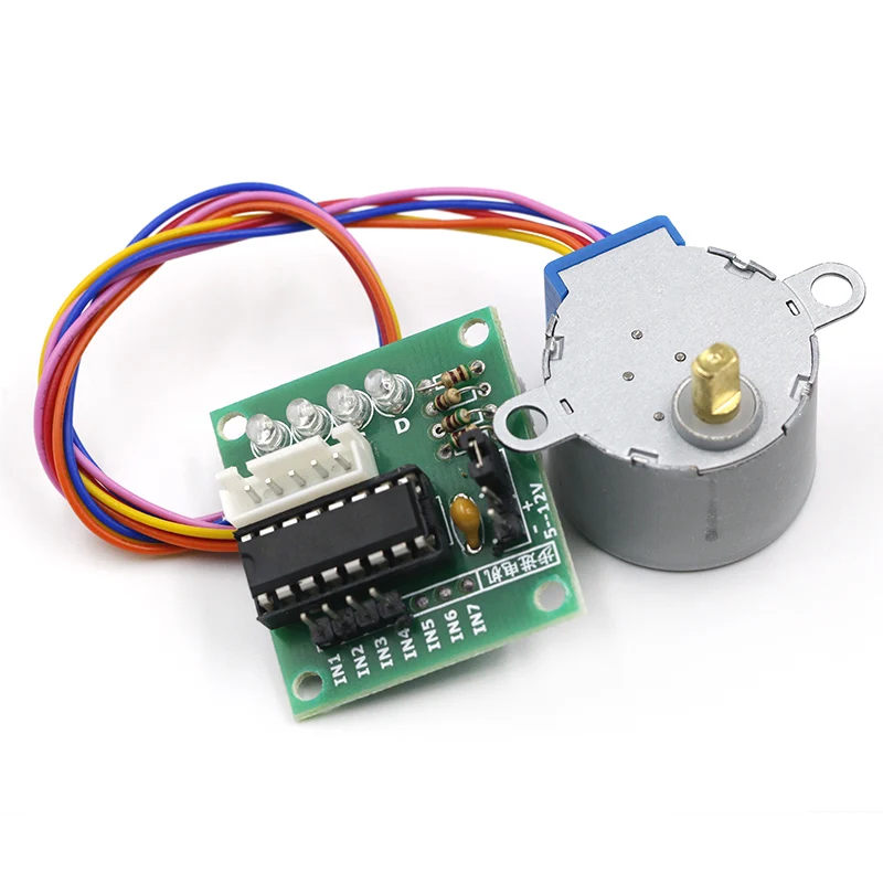10 лотов 28BYJ 48 5V 4 фазный шаговый двигатель + плата драйвера ULN2003 для Arduino x 10x