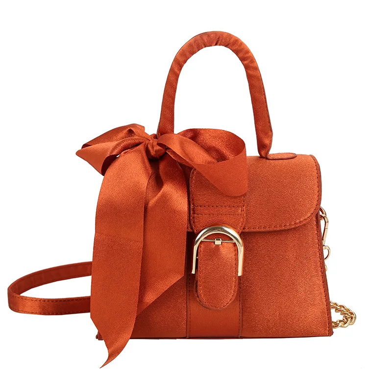 

Women Bag Fashion Style Lady's Bag Velvet Handbags Wild Bow Single Shoulder Bag Female Bags