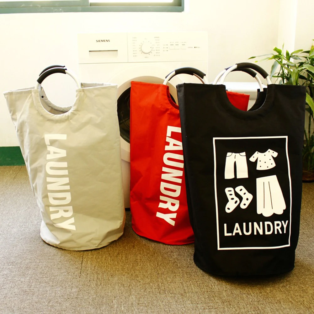 Складная корзина для белья портативная из ткани Оксфорд коробка хранения