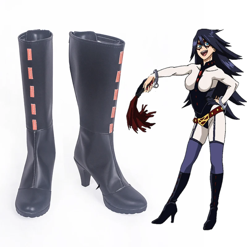 

Anime My Hero Academia Cosplay Shoes Midnight Kayama Nemuri Cosplay Boots Halloween Party Boku no Hero Academia Cosplay Shoes