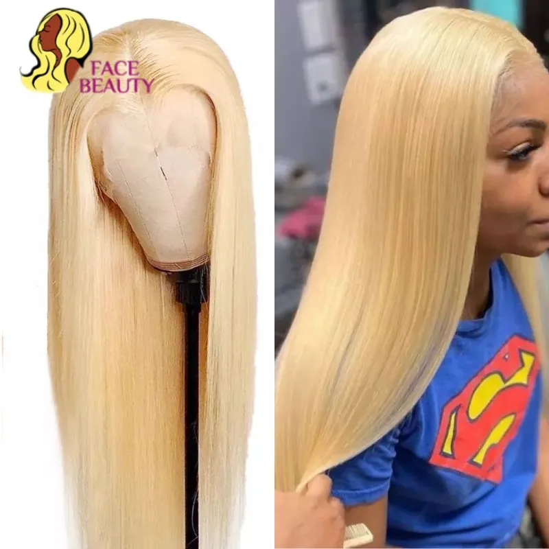 28-30-дюймовый парик из реми-человеческих волос с лесной кромкой цвета медово-блонд с 13x4x4 и 13x4 лобковыми париками с малышом 4x4.