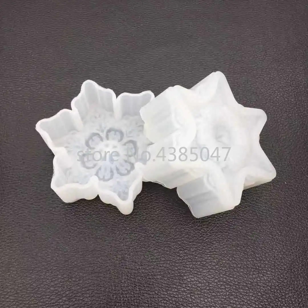 DIY Snowflower Силиконовые УФ смолы ювелирные изделия инструменты сушеные цветочные формы ручной работы кулон ювелирные изделия инструмент