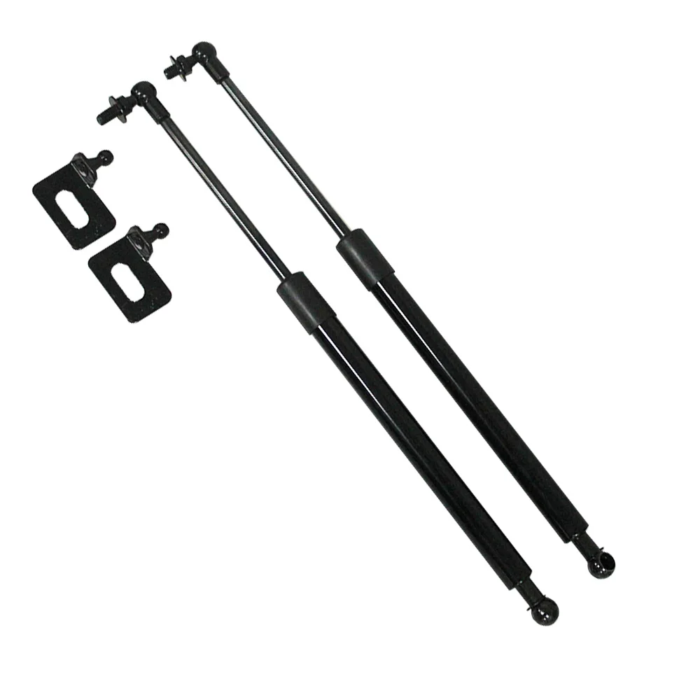 normal black Для SUBARU Forester SG 2002-2009 модифицированный передний капот капота из углеродного волокна газлифт поддерживает стойки опорный стержень ударов - Цвет: normal black