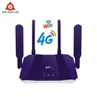 4g Wi-Fi роутер со слотом для Sim-карты, беспроводная сеть LTE, GSM модем 300 Мбитс, точка доступа Lte Cpe 4, внешняя антенна, Мобильная точка доступа