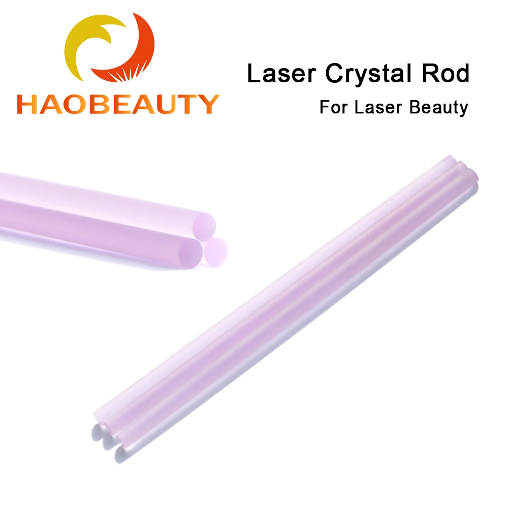 

HaoBeauty Nd Crystal Rod Diameter 5-6.3mm for Laser Beauty Equipment