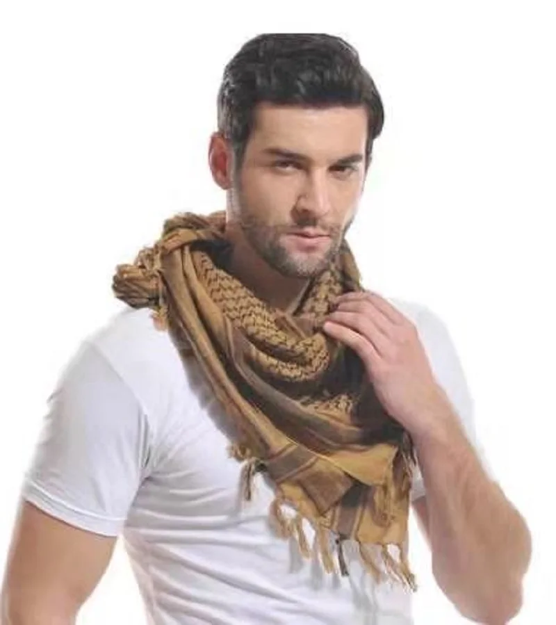 На открытом воздухе мужская военный тактический арабских Shemag хлопковые шарфы