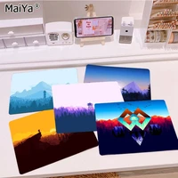 custom skin deep forest firewatch laptop computer mousepad top selling wholesale gaming pad mouse