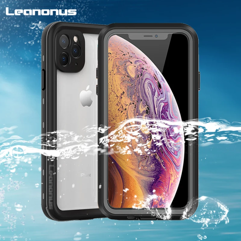 Водонепроницаемый Чехол IP68 для iPhone 11 Pro X XR XS MAX противоударный чехол плавания и
