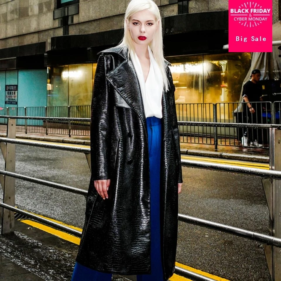 Новинка куртка из искусственной кожи ветровка женская зимняя с имитацией