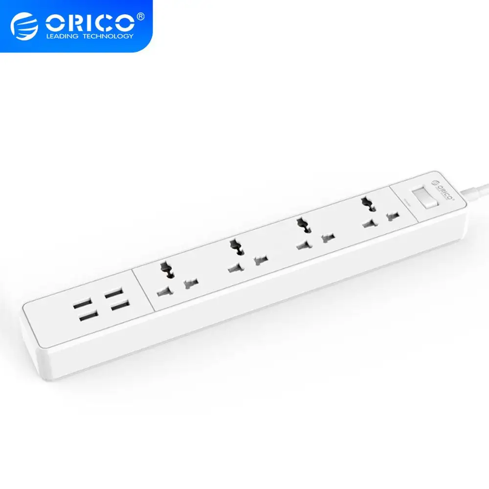 ORICO OSC Home Office Universal Surge Protector With 4 USB Charger AC Plug Multi Outlet|Удлинители электрические| |