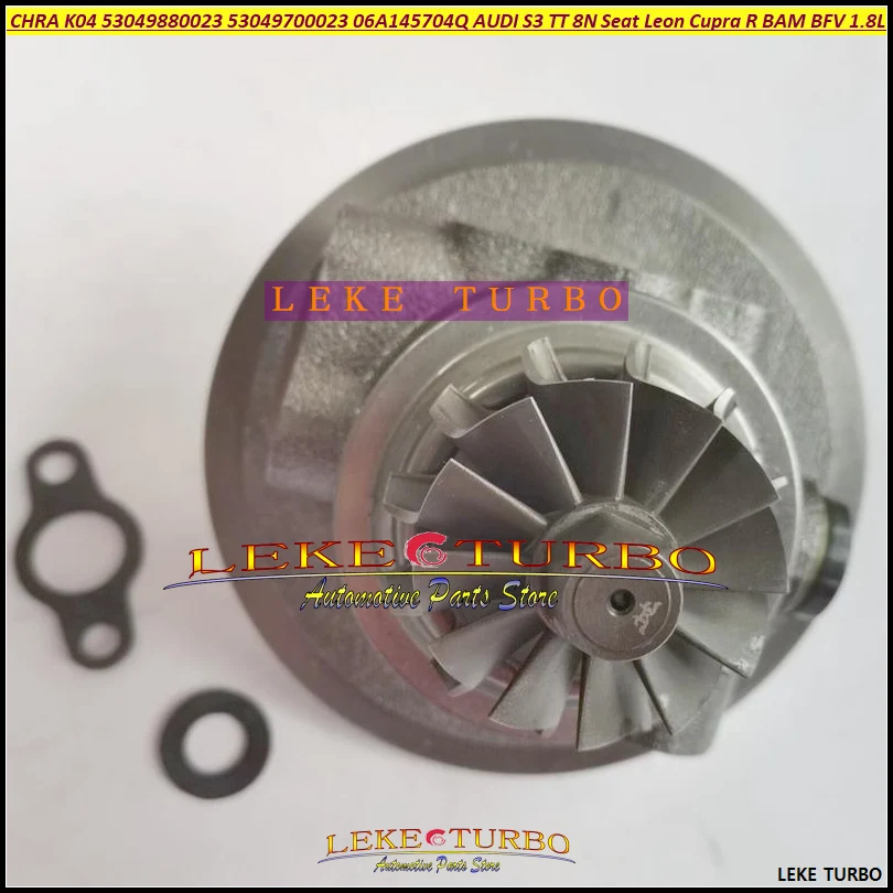 Картридж турбины CHRA Core K04 023 53049880023 53049700023 06A145704Q для AUDI S3 TT 8N Seat Leon 1 8 T Cupra R BAM BFV 1.8L |