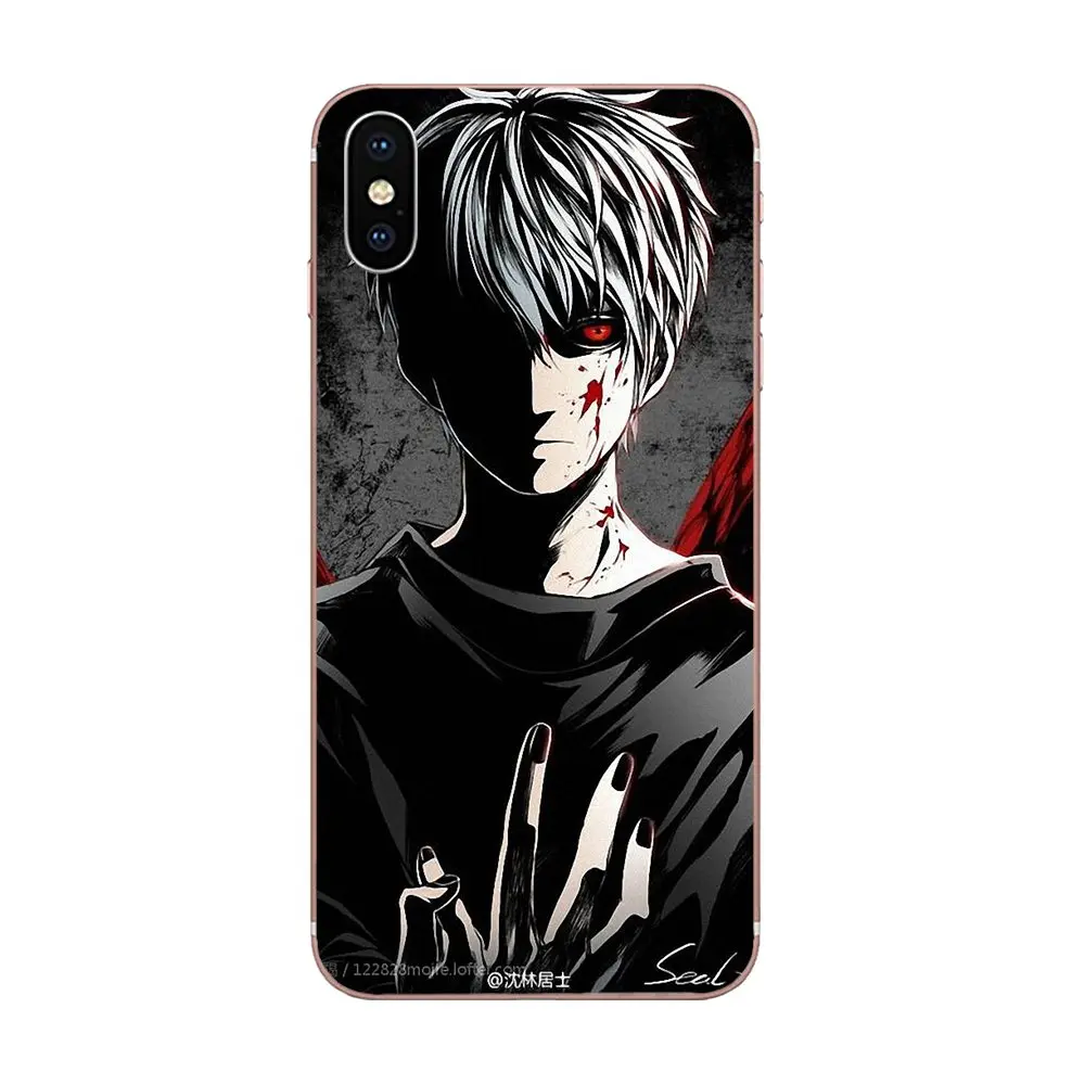 Чехол для телефона Xiaomi Mi3 Mi4 Mi4C Mi4i Mi5 Mi 3 5X 6 6X 8 SE Pro Lite A1 Max Mix 2 Note 4 из ТПУ Kaneki Ken Tokyo Ghoul