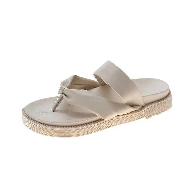 

Women's Sandals Fashion Beach Casual Women Shoes Soft Bottom Clip Toe Breathable Solid Color Refreshing Outdoor Shoes 2021 New