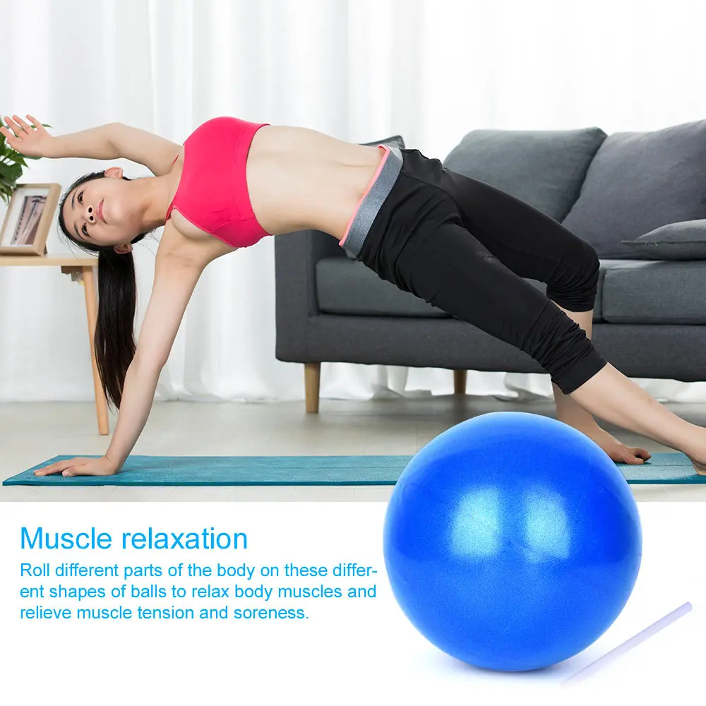 

6pcs Yoga Supplies Yoga Ball Peanut Massage Ball Exercise Band Hand Gripper For Muscle Training Relaxation Fitness Equipment