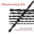 7 шт. удлиненные твист ferramentas furade Brad Point по дереву сверло набор 12 