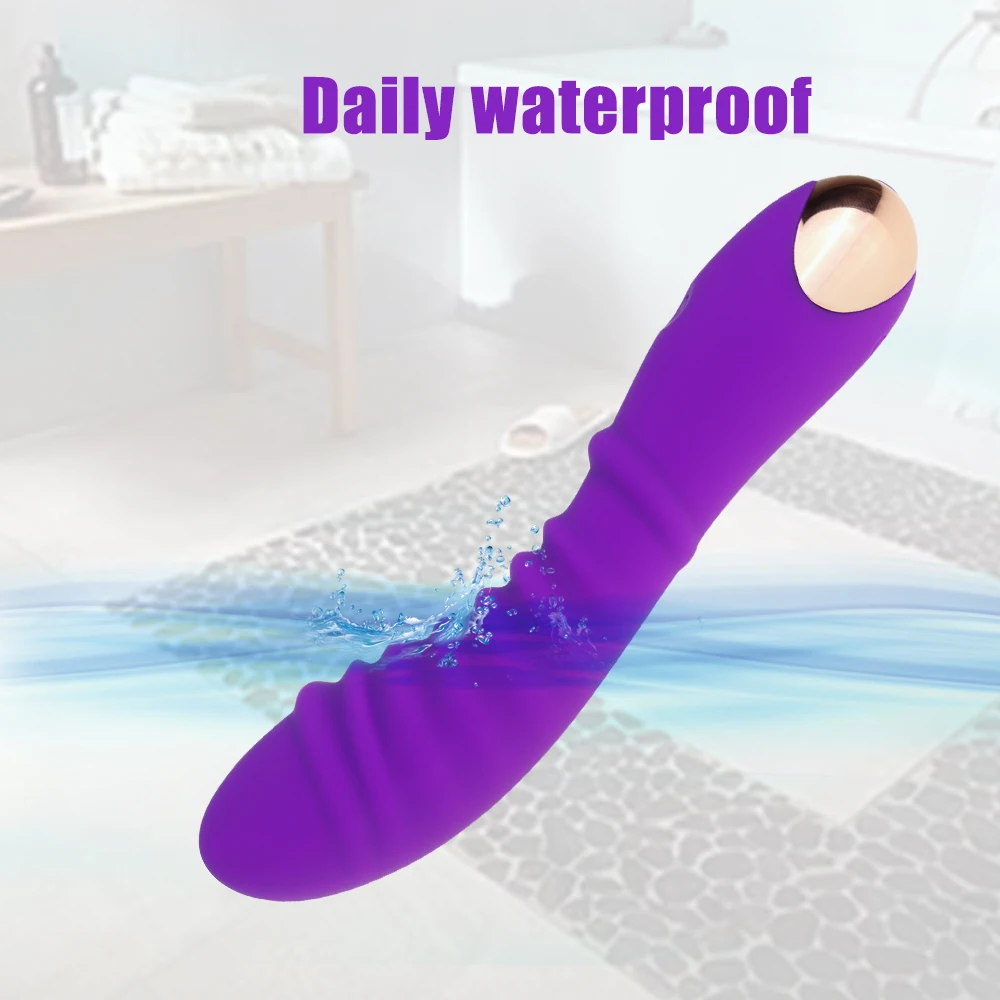 Вибратор-фаллоимитатор Женский для стимуляции точки G вагины и клитора Анальный